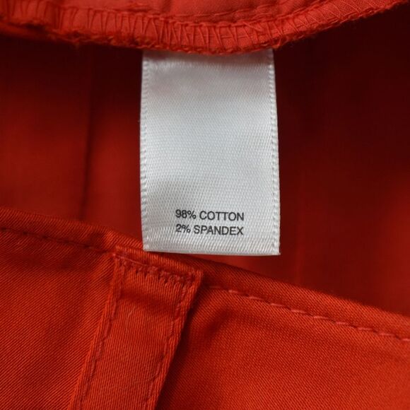 WHITE HOUSE BLACK MARKET Shorts Red Size 4 - Picture 4 of 6